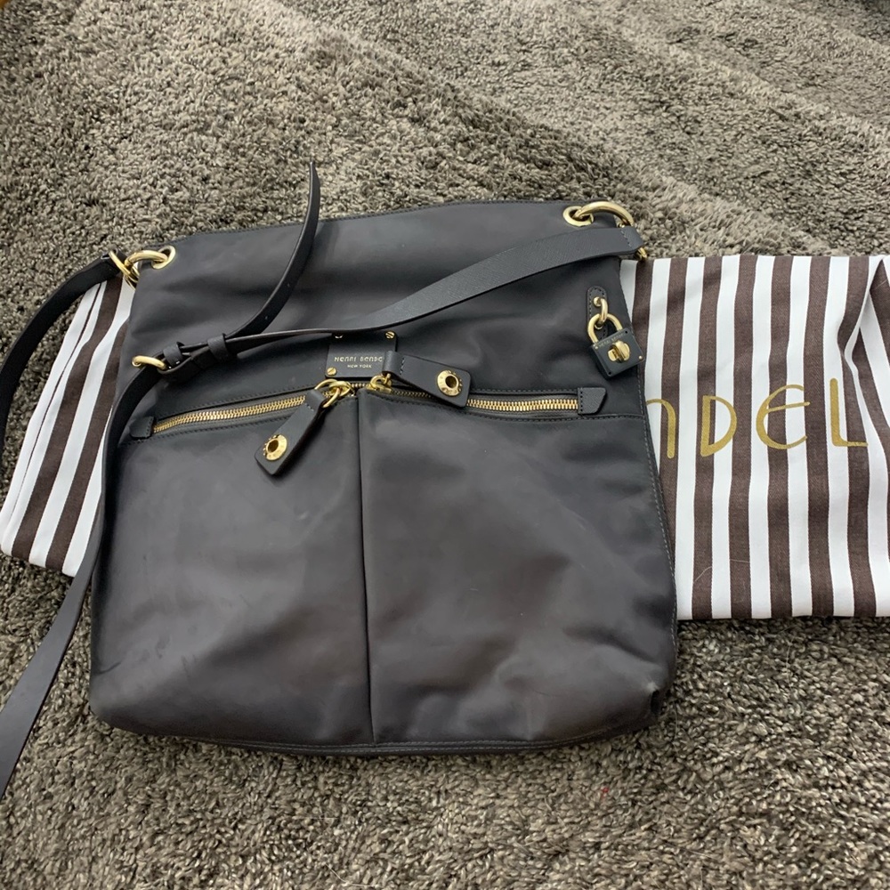 Henri Bendel Grey cross body